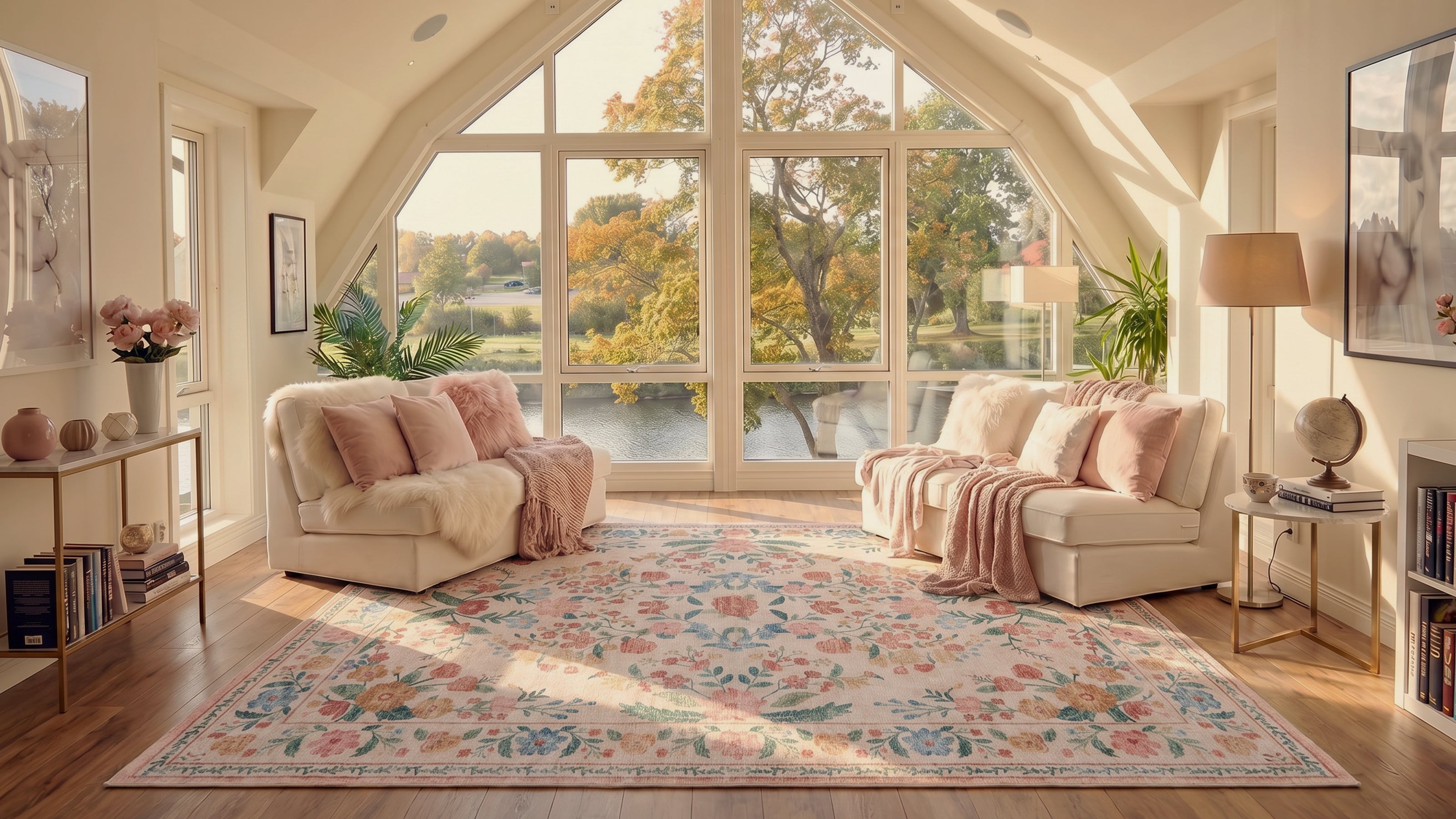 How to Flatten a New Area Rug