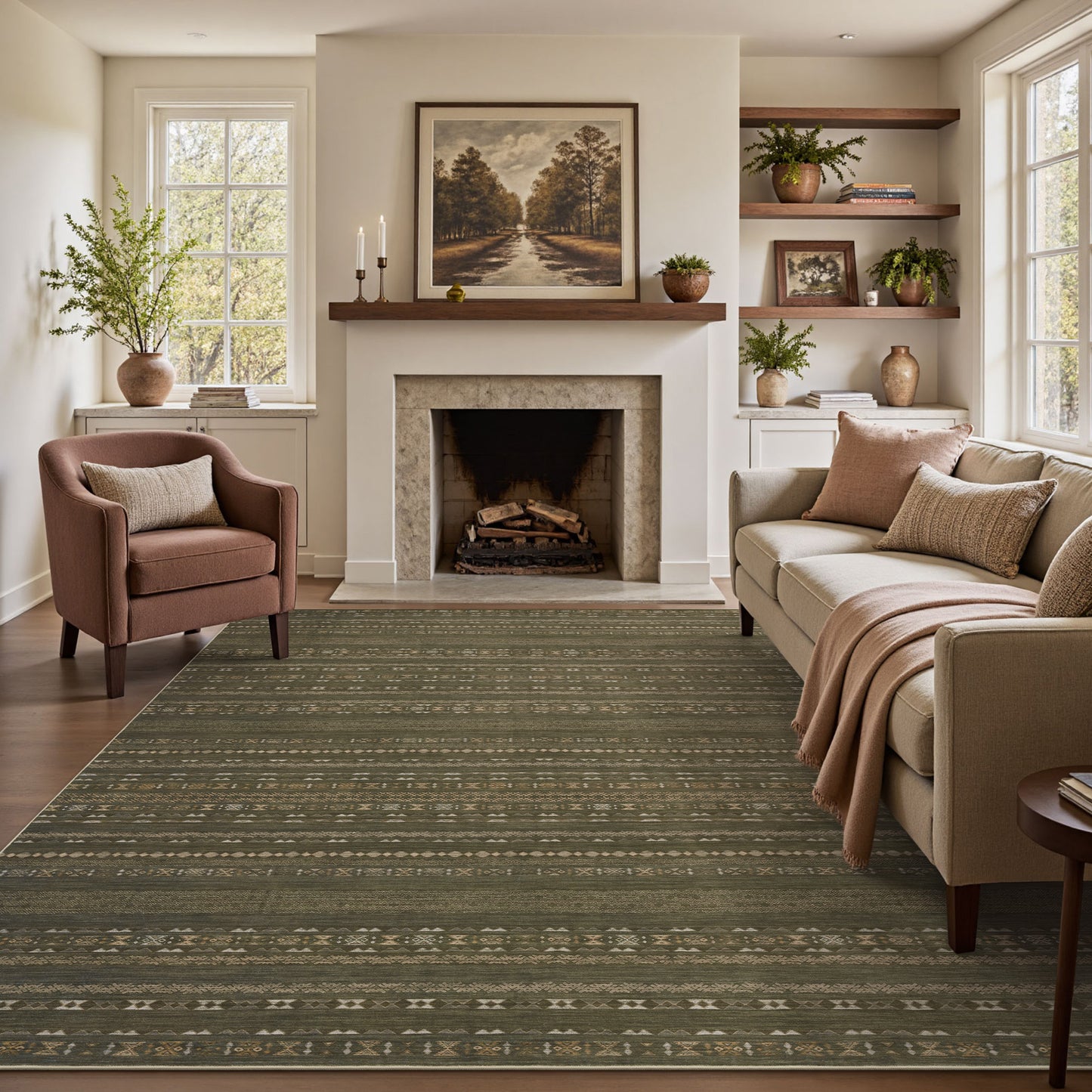 Area Rugs for Living Room Washable Rugs
