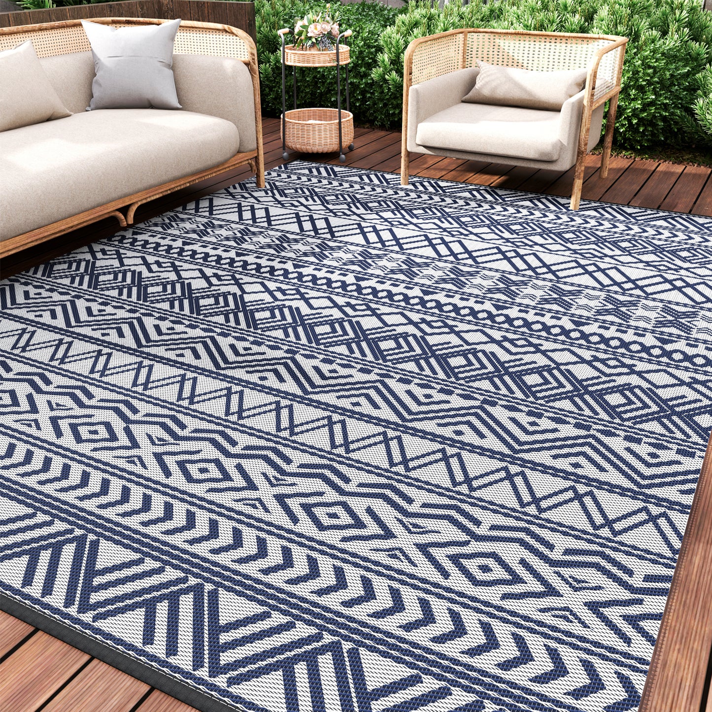 SIXHOME Boho Outdoor Rug