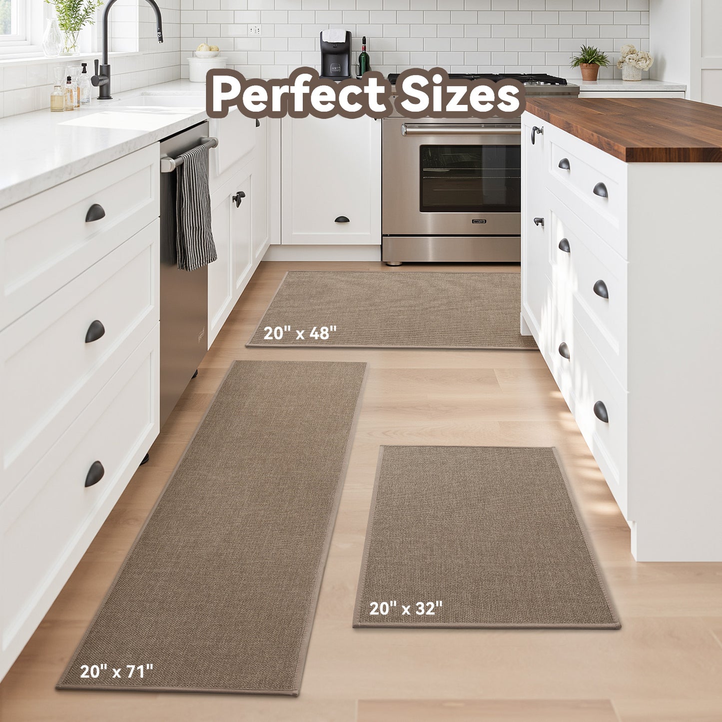 Non-Slip Washable Kitchen Rug