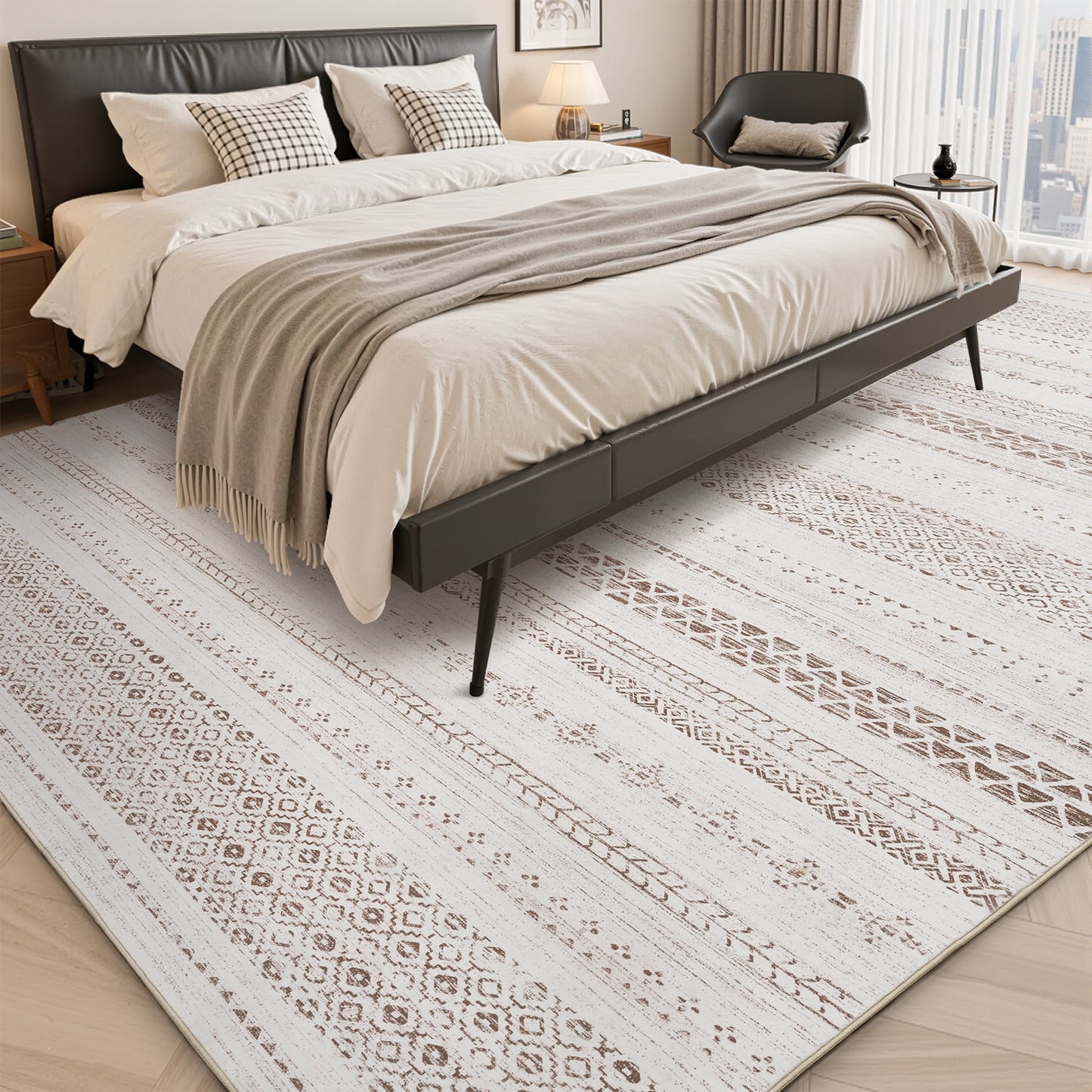 Geometric Moroccan Carpet
