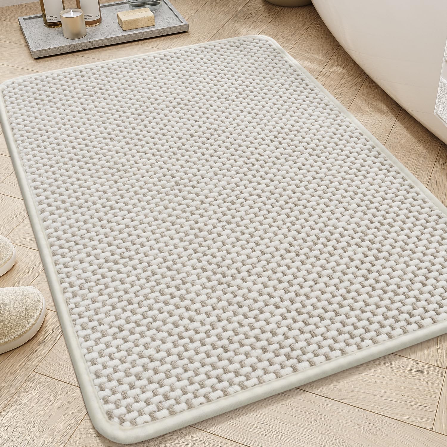 Chenille Non-Slip Bath Mat