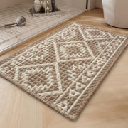 Cycle Waffle Non-Slip Bath Mat - Brown