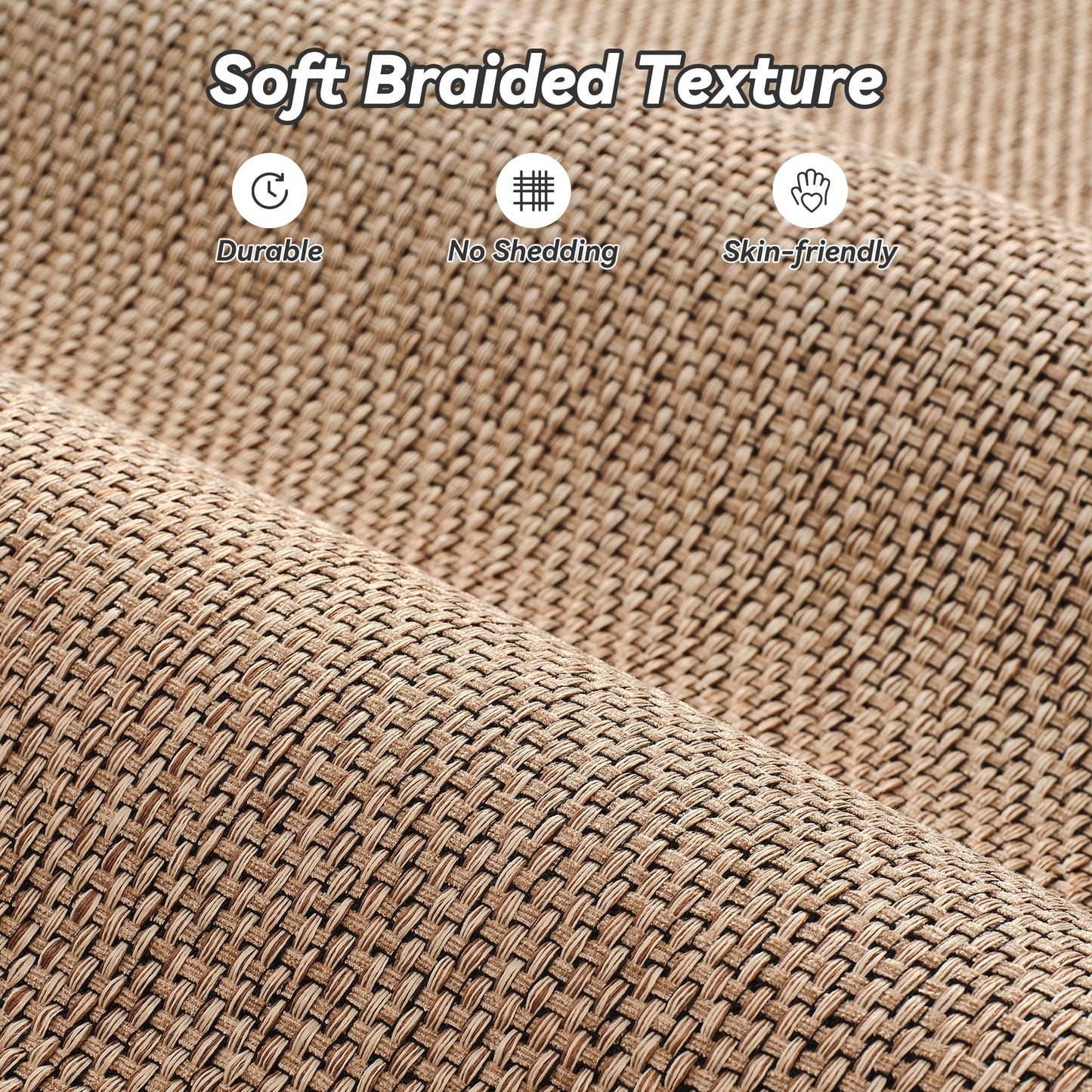 Braided Absorbent Bath Rugs