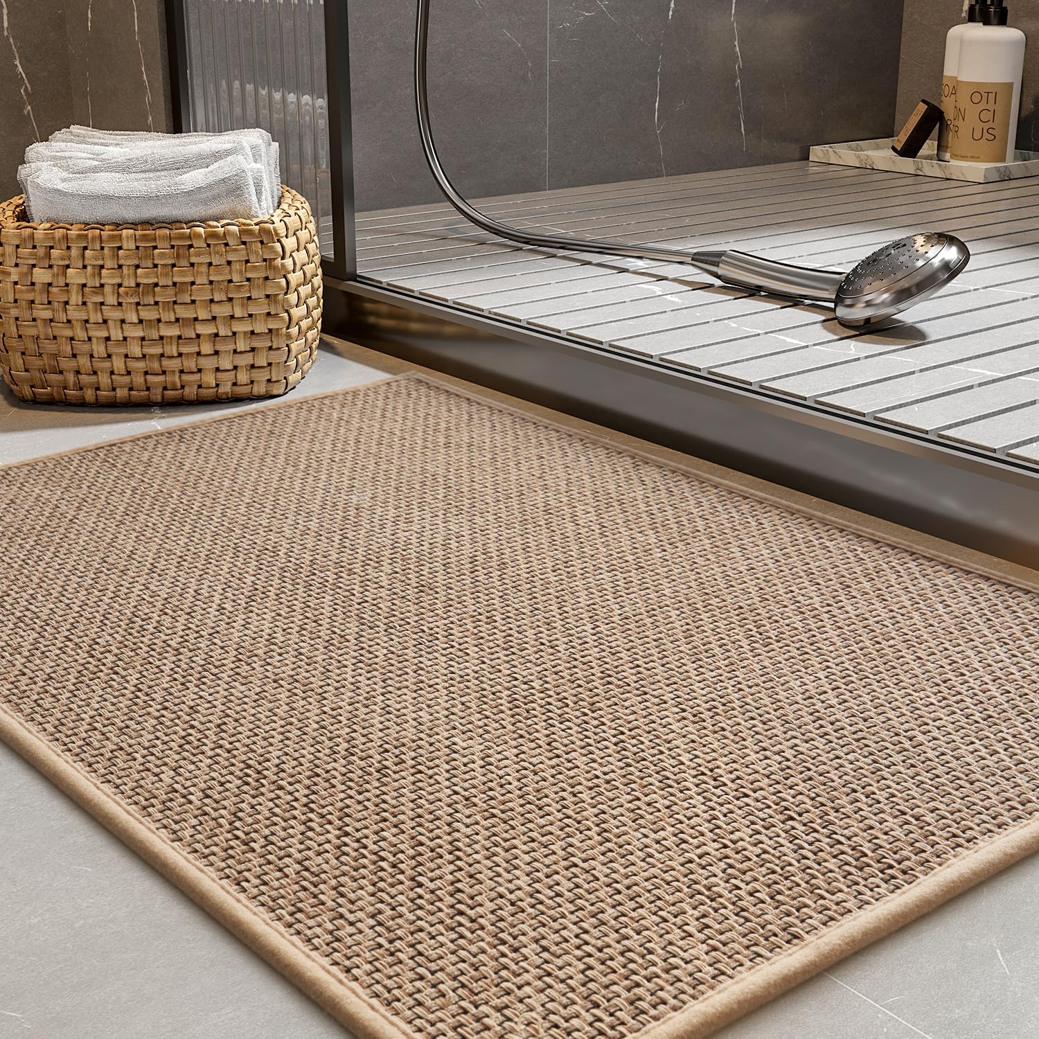 Braided Non-Slip Bath Mat
