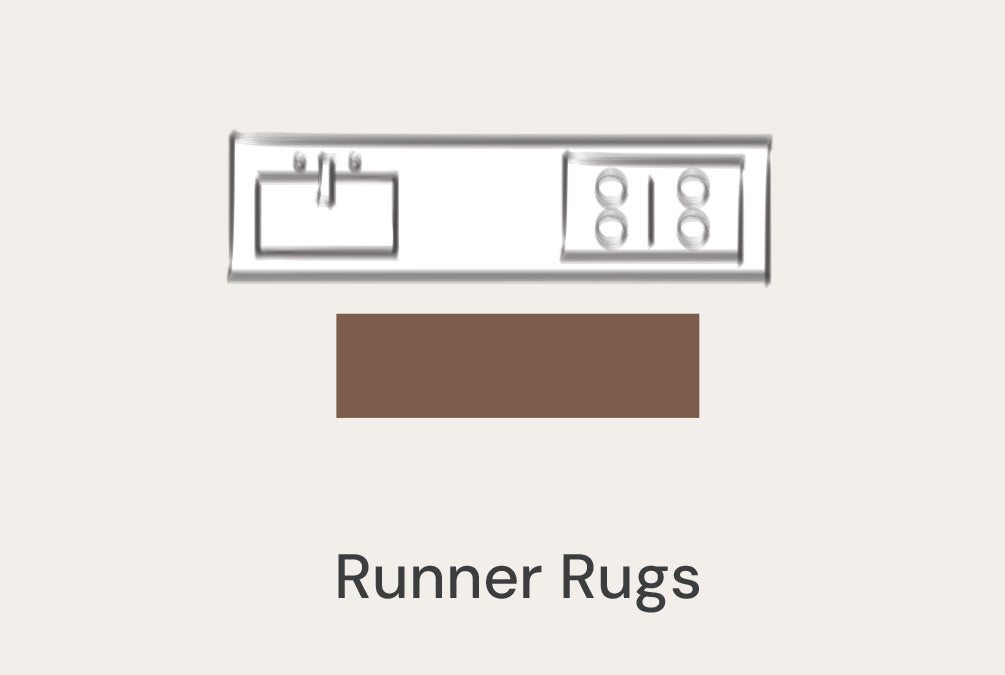 Montvoo runner rug collection featuring 2x6 to 2x10 sizes