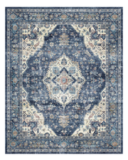 Selene Large Area Rug - Blue/Beige