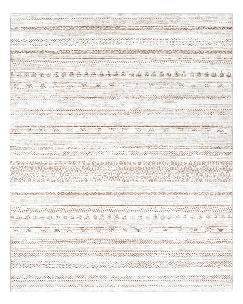 Large washable Moroccan rug bringing boho charm to your indoor home décor.