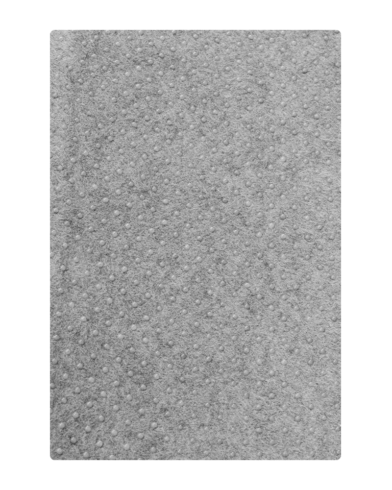 Rug pad gripper, thick felt under area rugs, protects floors and reduces noise.