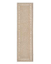 Plush adhesive stair treads for wooden steps, non-slip and elegant.