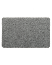 Durable PVC loofah bath mat, non-slip and safe for home or public bathrooms.