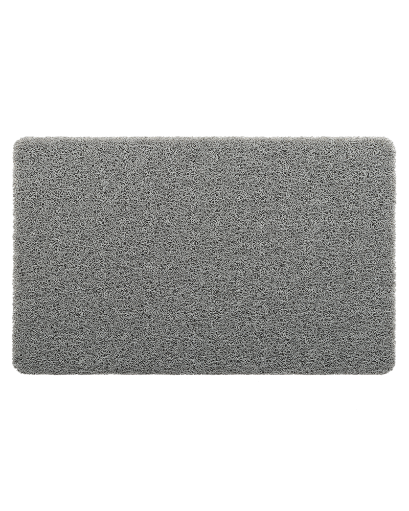 Durable PVC loofah bath mat, non-slip and safe for home or public bathrooms.