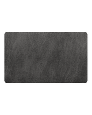 Water absorbent faux suede bathroom floor mat, stylish and durable for modern homes.