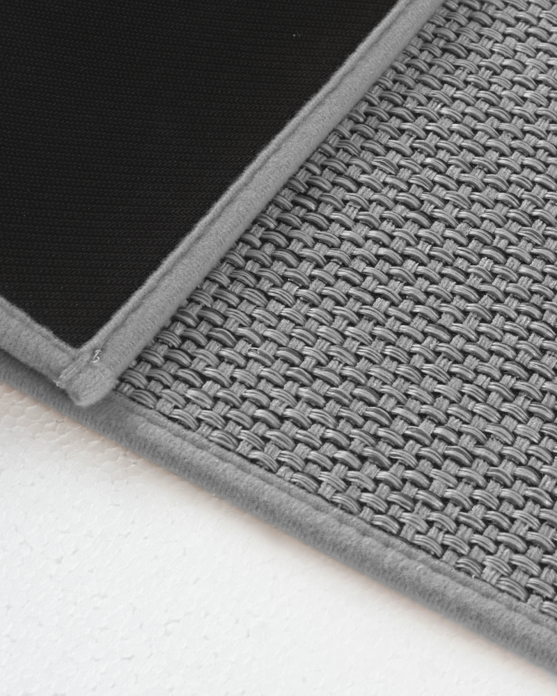 Durable rubber stair treads for high-traffic stairs, non-slip and safe.