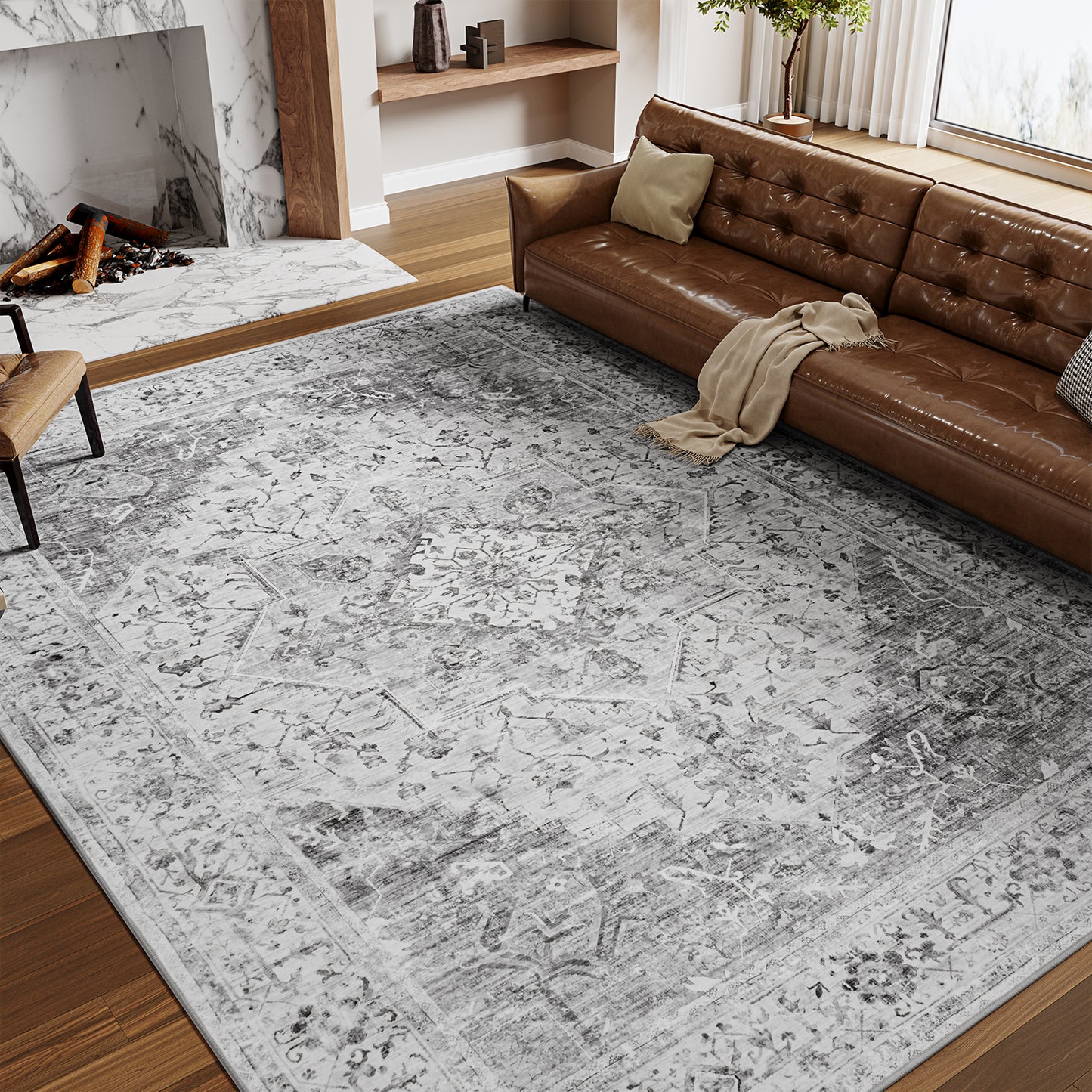 Area Rugs for Living Room Washable