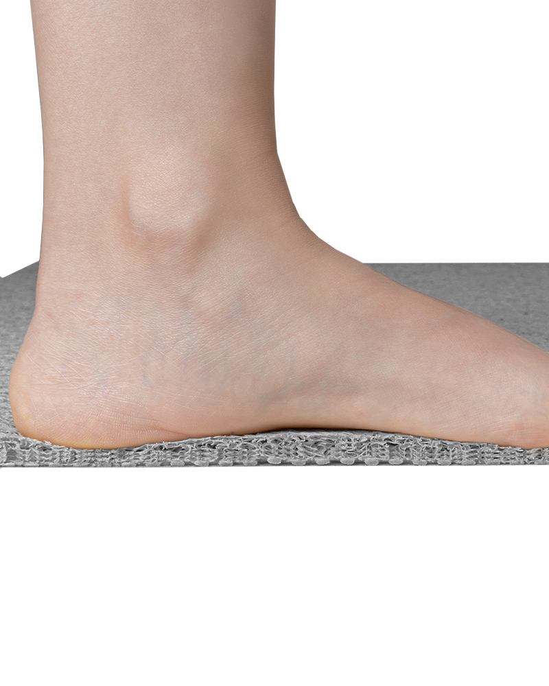 PVC loofah bathtub mat, comfortable underfoot, non-slip and fast drying.