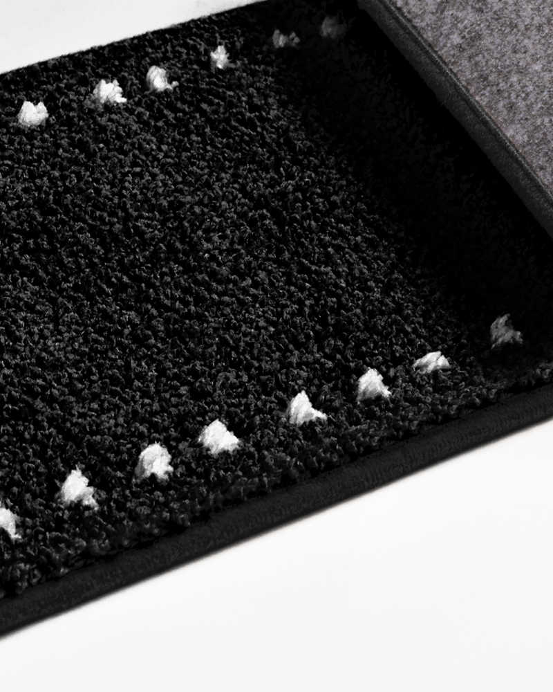 Residue-free peel and stick stair treads, protect floors and prevent slipping.