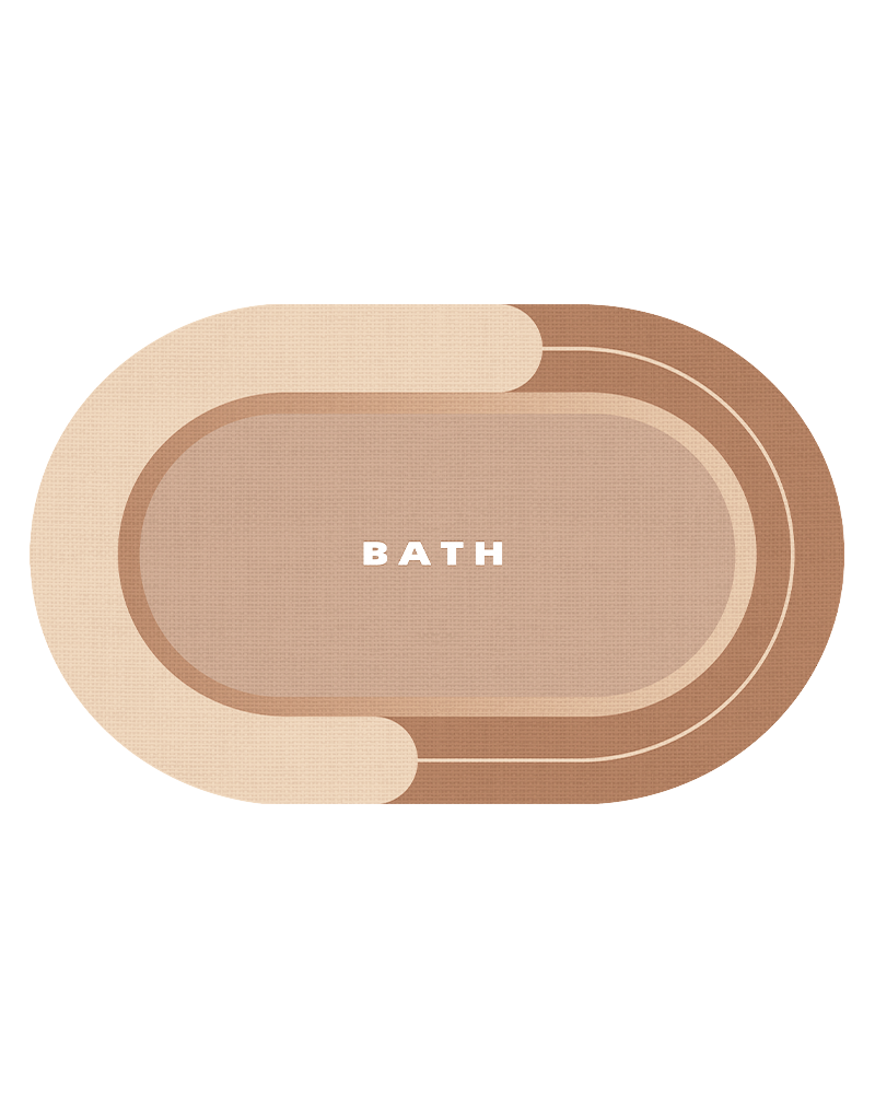 Eco friendly quick dry bath mat, non slip and made with advanced materials.