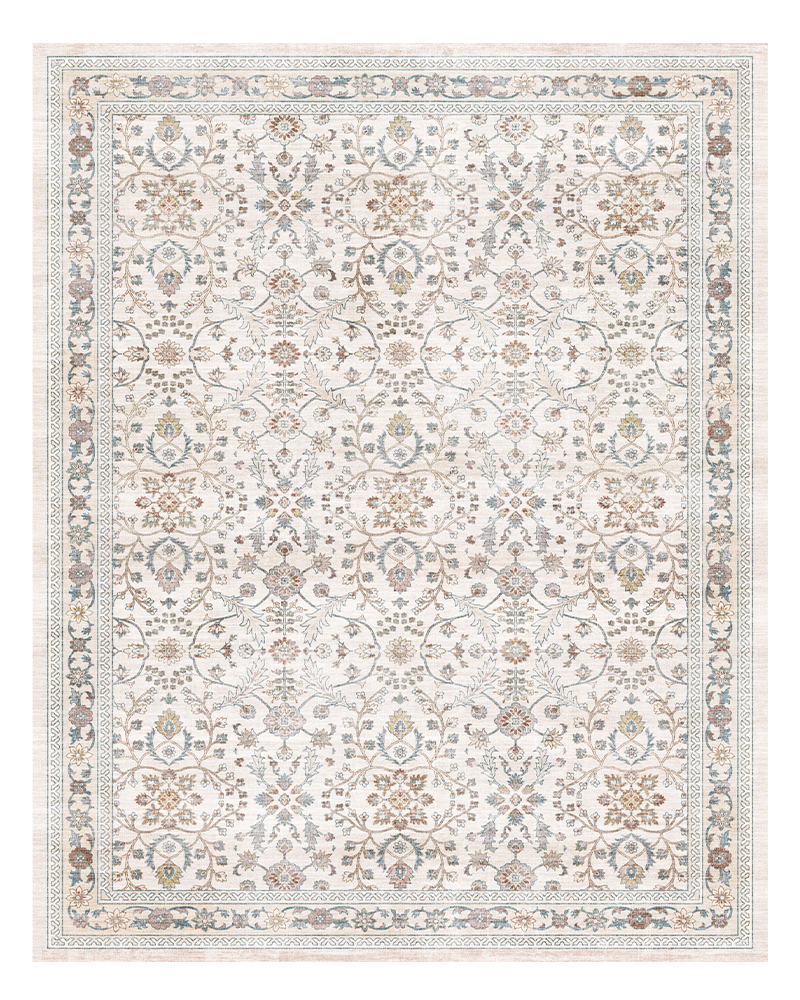 Aster Large Area Rug - Beige/White