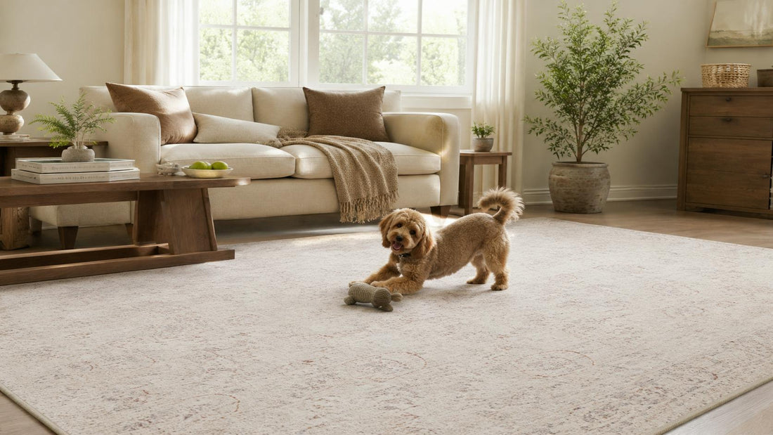 Pet-Friendly Rugs for Living Room