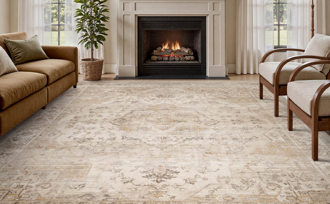 Boho Area Rugs Made for Real Life: Washable Comfort for Busy Homes