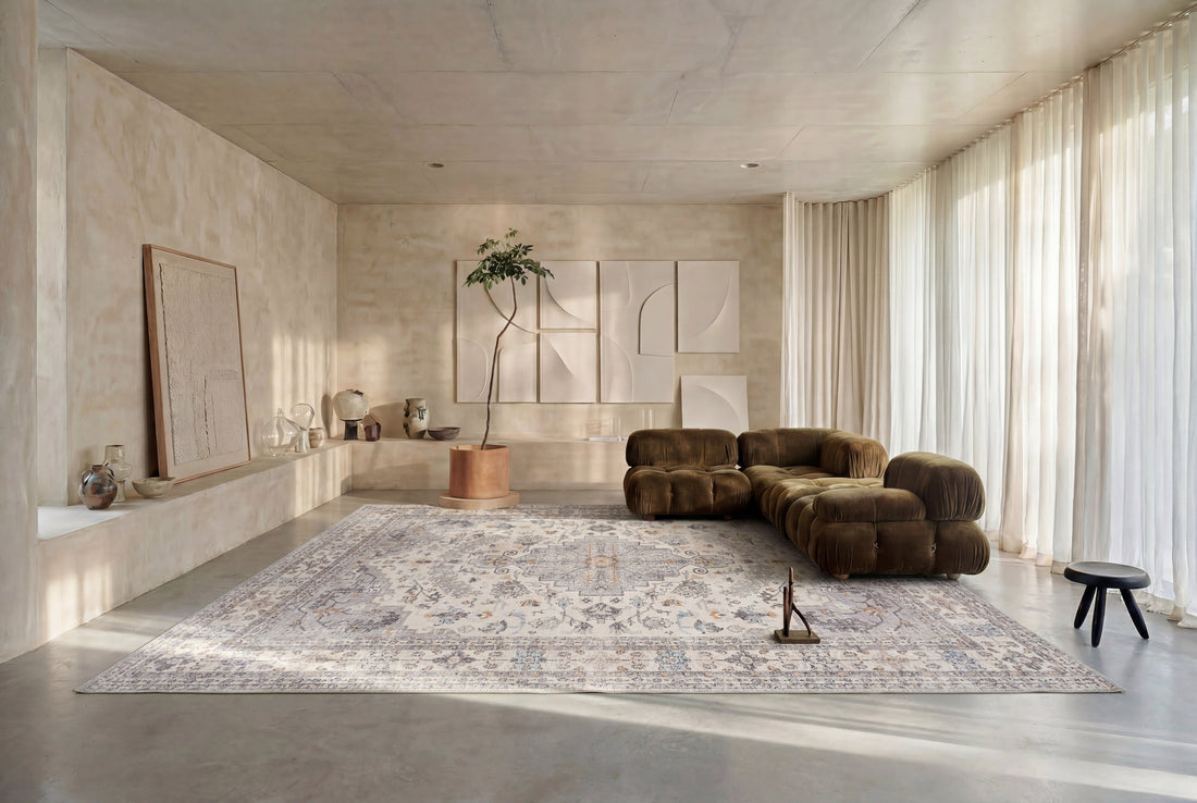 What Color Rug Matches a Brown Couch?