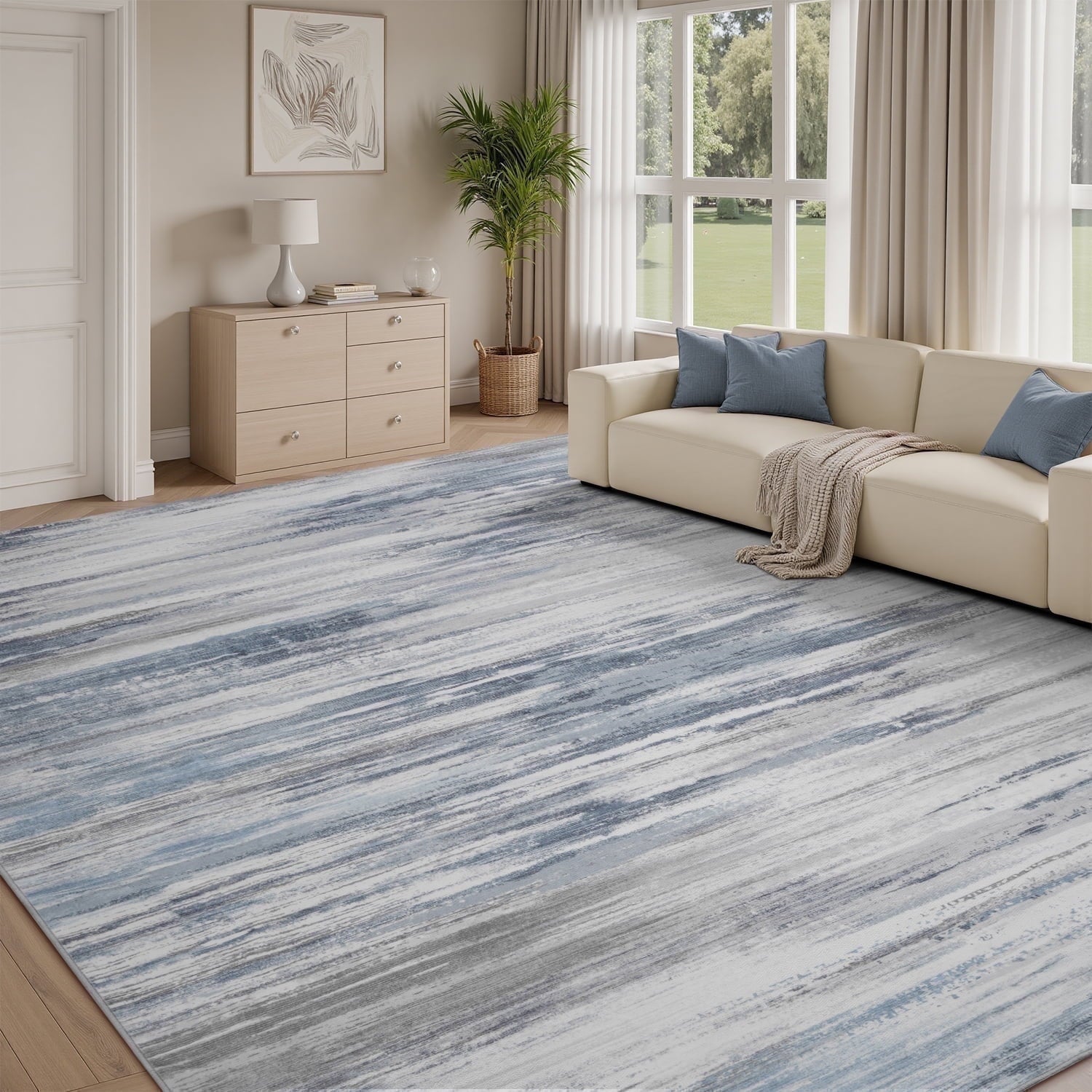 SIXHOME Abstract Area Rugs for Living Room