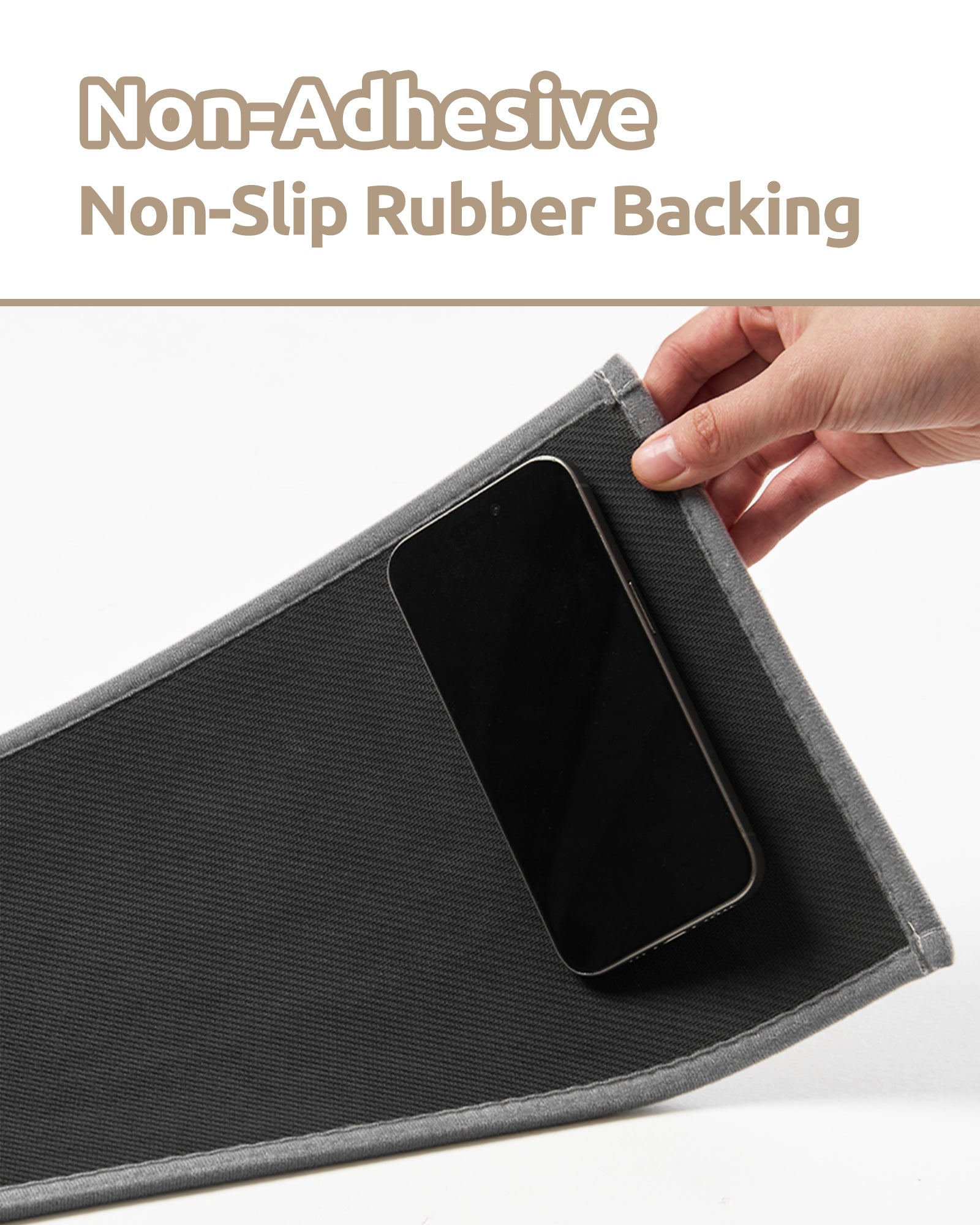 Ridge Non-Slip Stair Treads - Gray
