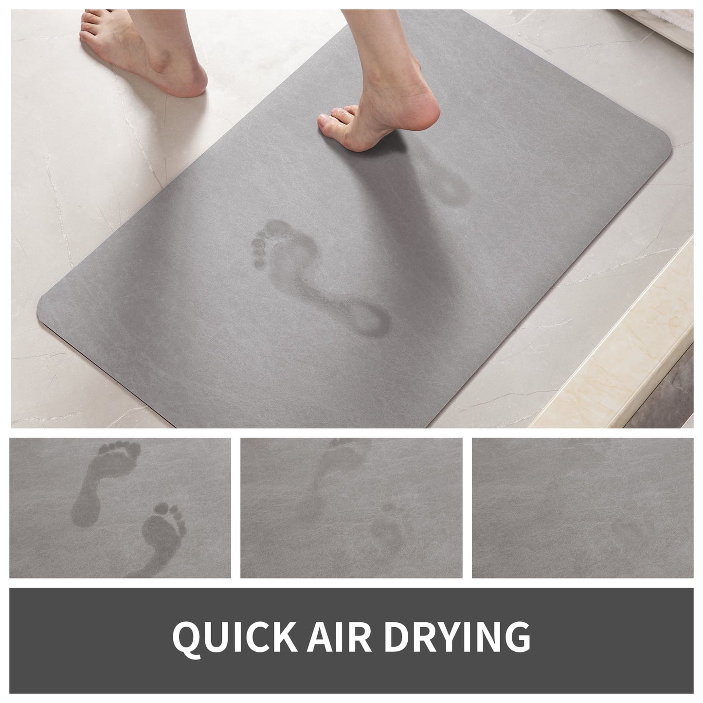 Super Absorbent Quick Dry Bathroom Rug