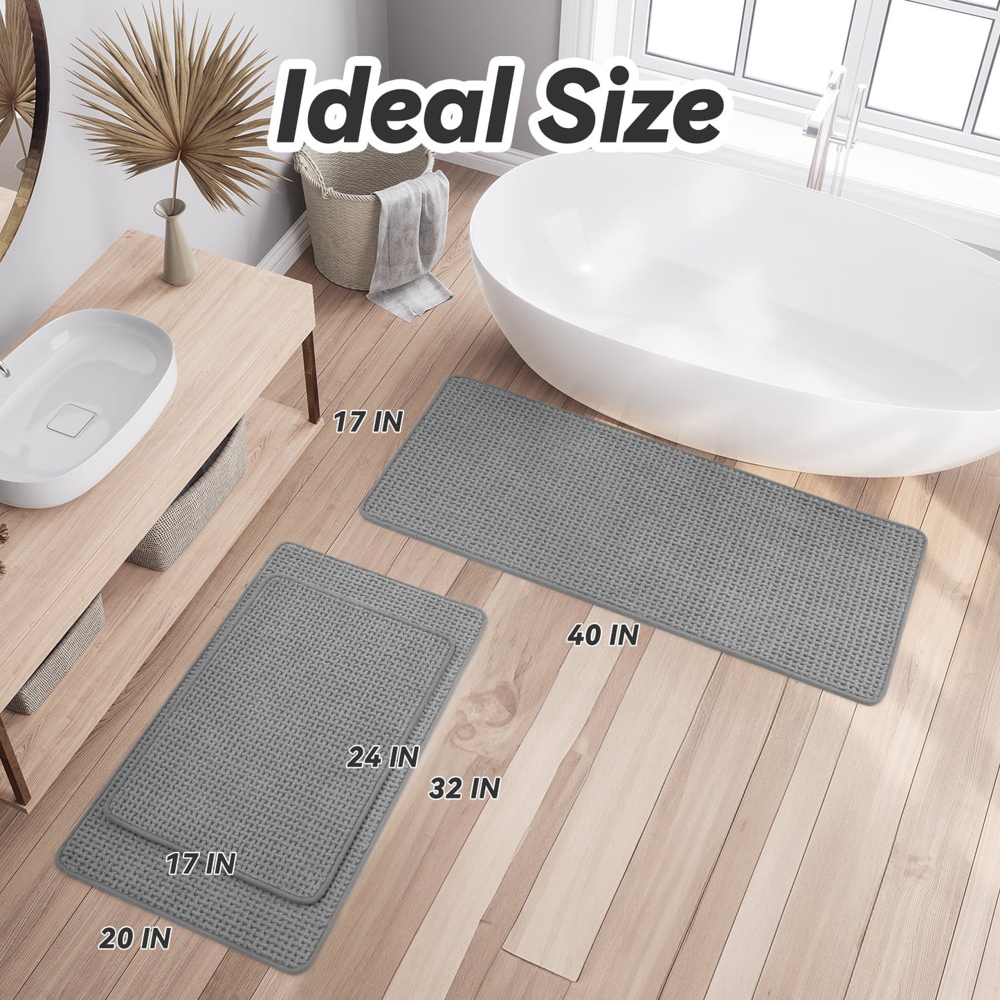 Non Slip Bathroom Rugs