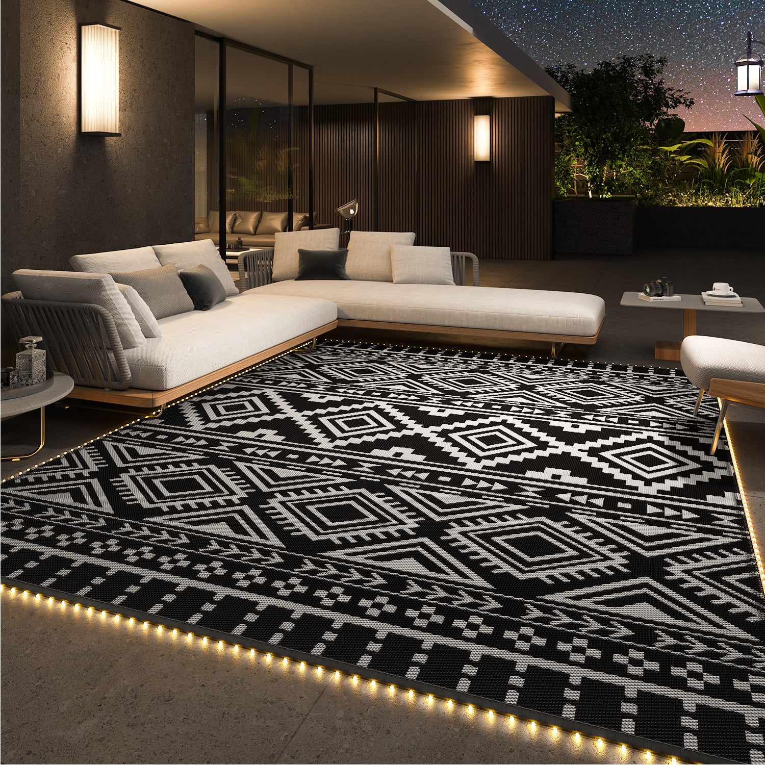 VUNATE Outdoor Rug Carpet