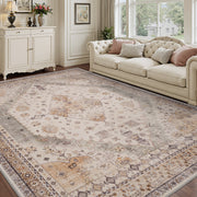 Area Rug for Living Room Vintage Bohemian Soft Carpet