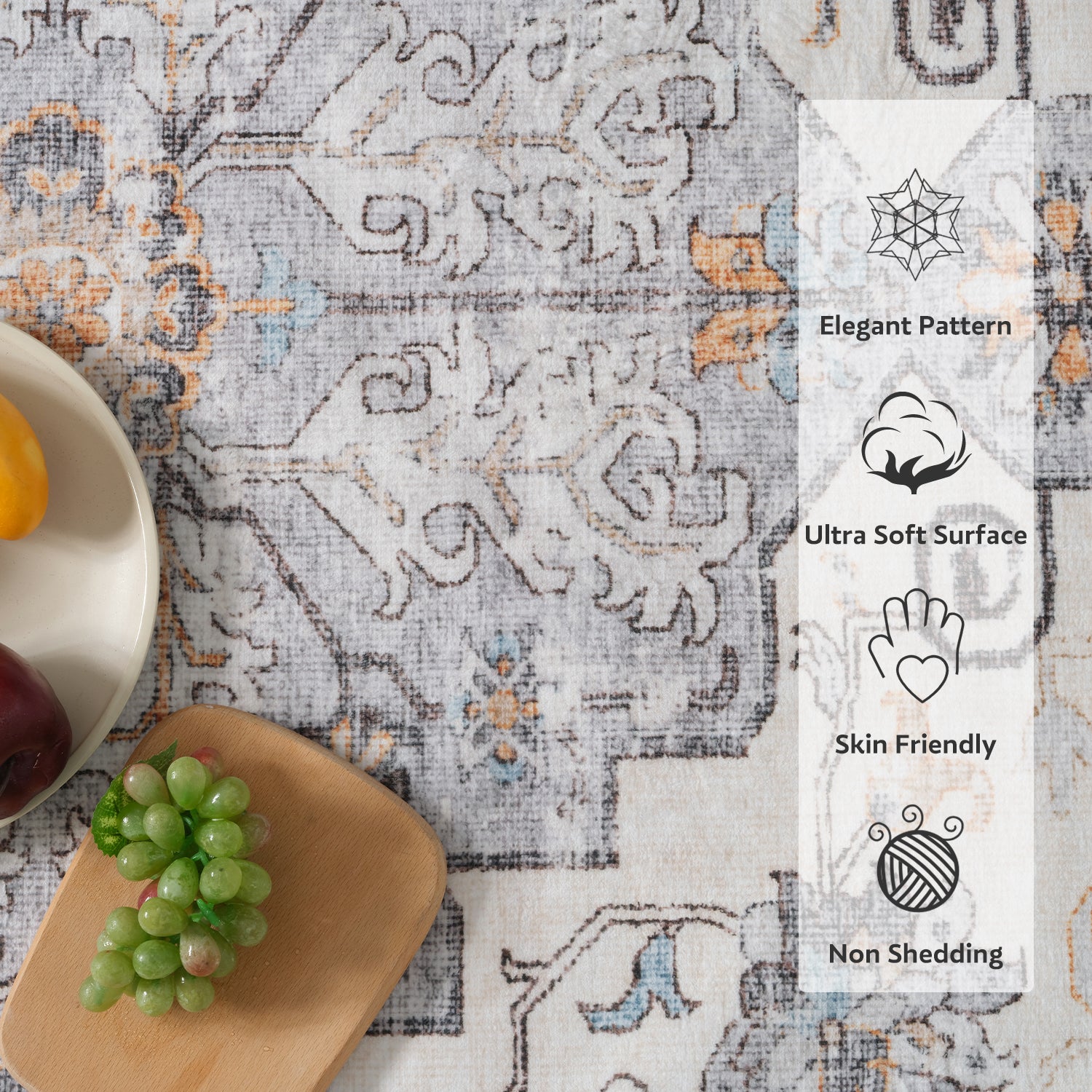Medallion Distressed Rug