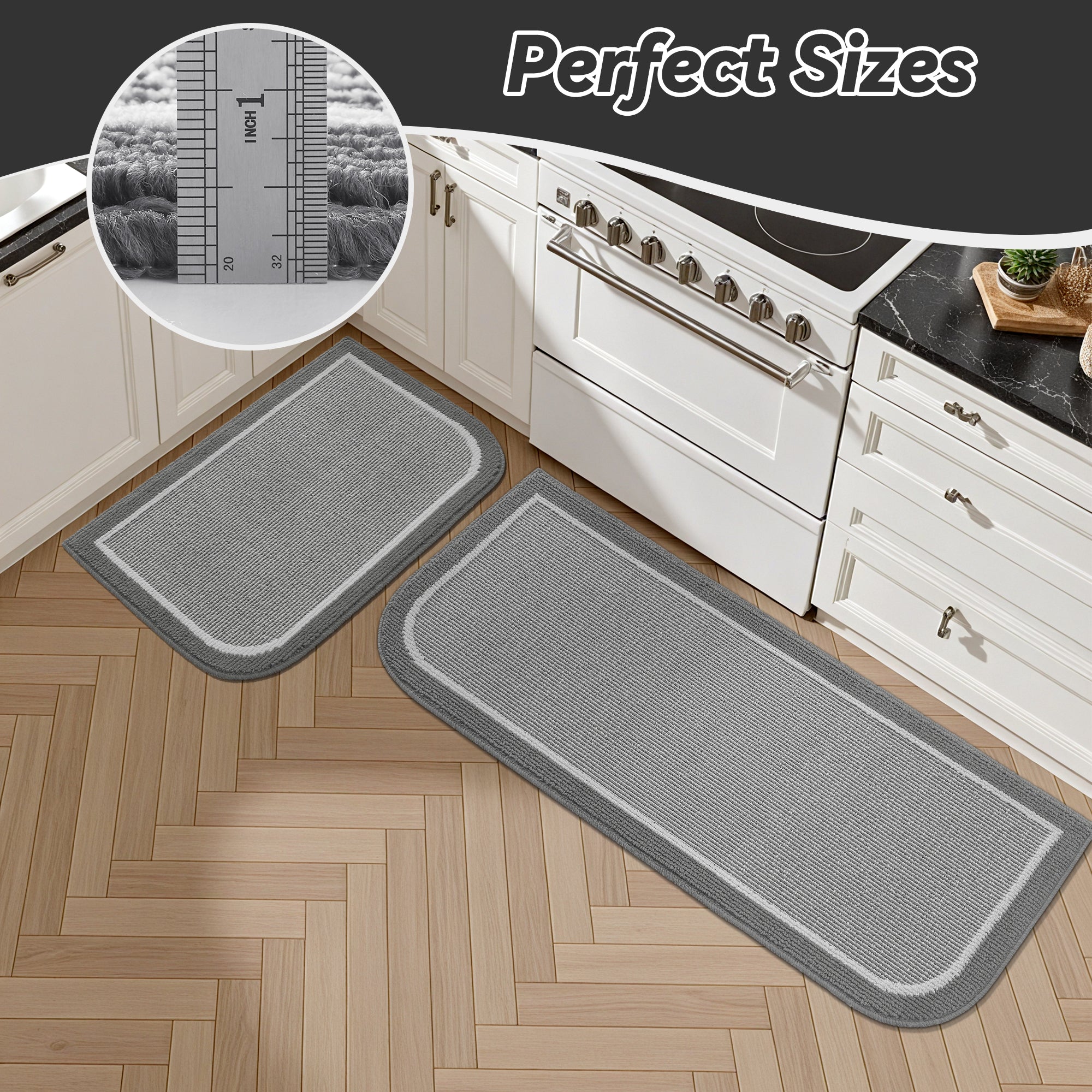 Washable Non-Slip Kitchen Rug