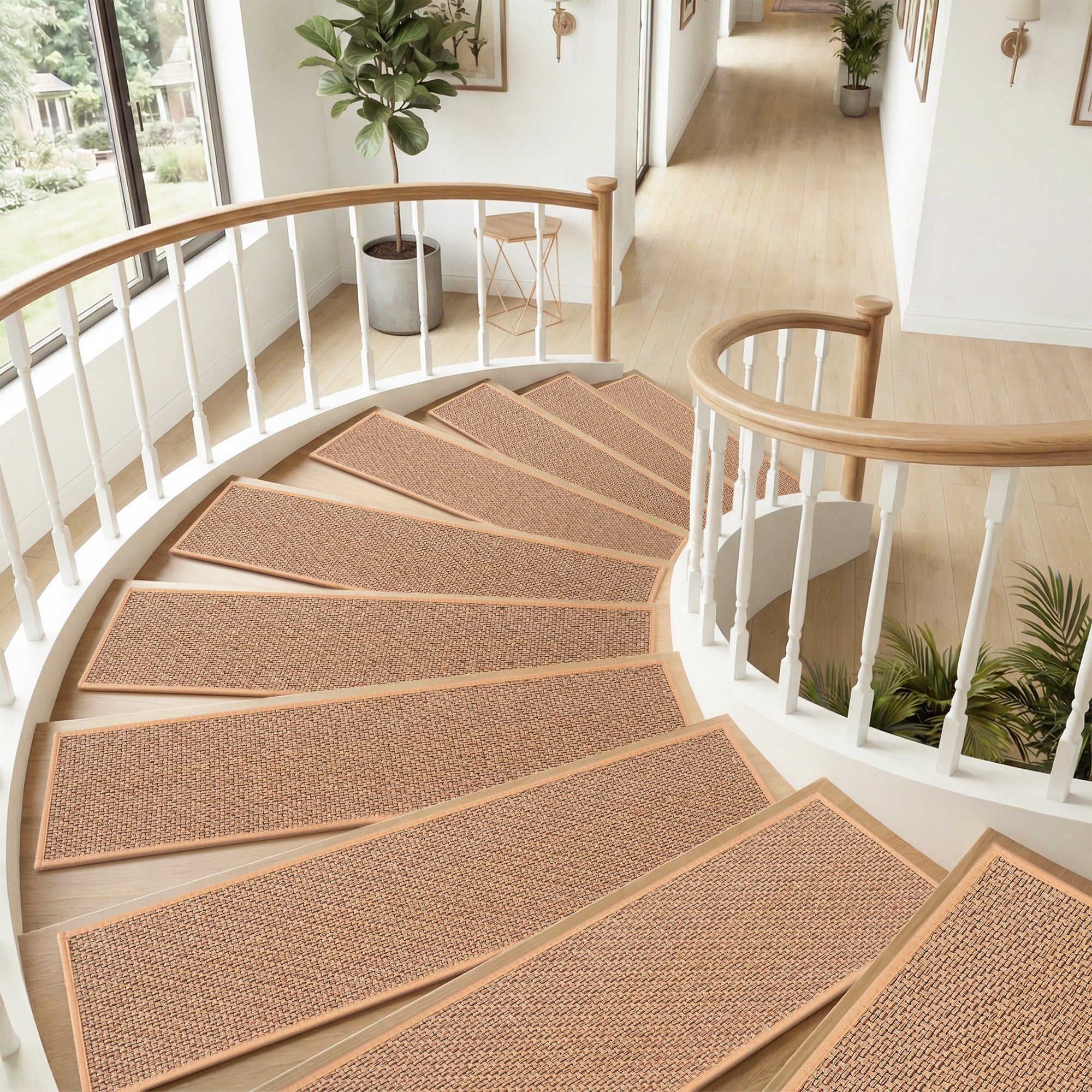 MontVoo Non-Slip Woven Stair Treads