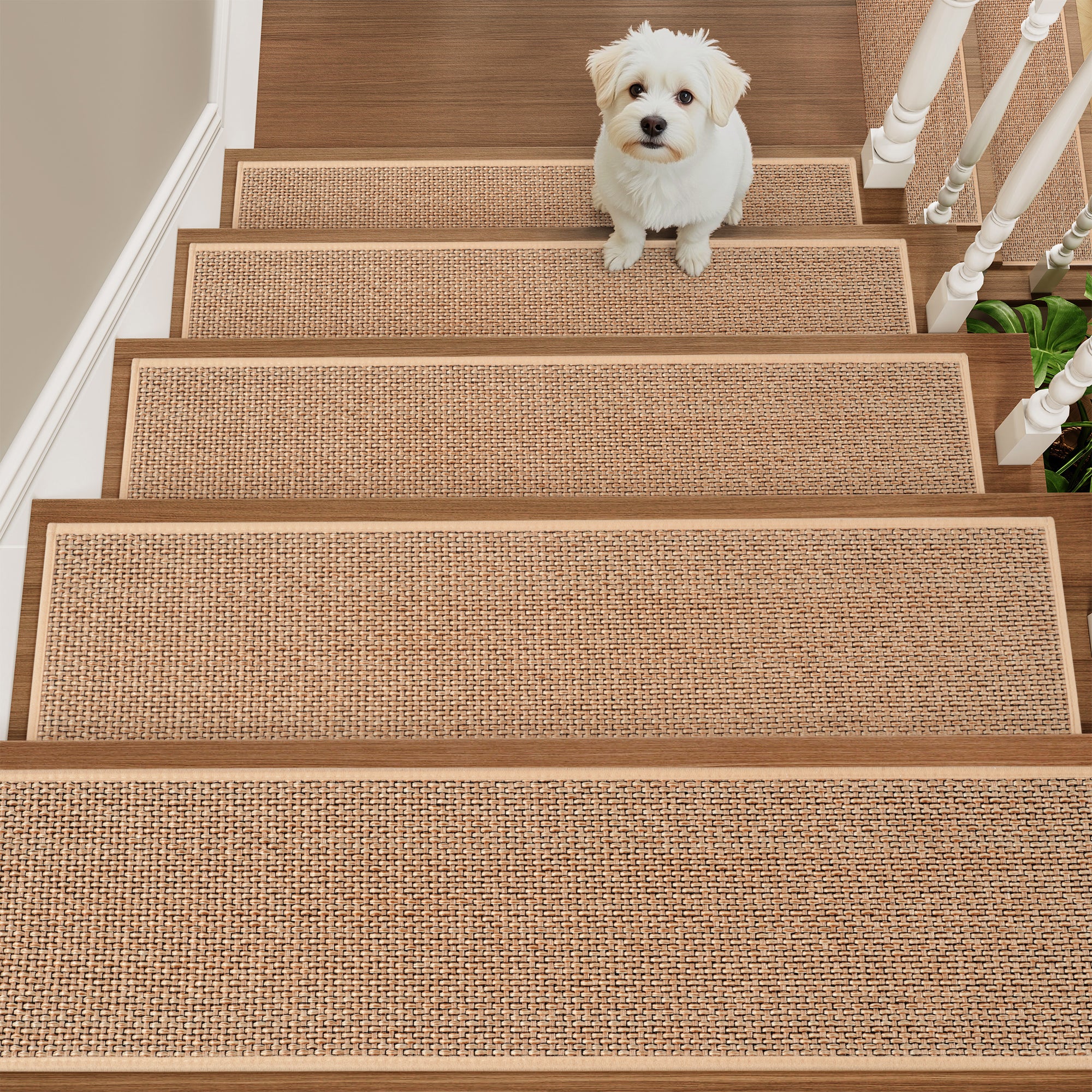 MontVoo Non-Slip Woven Stair Treads