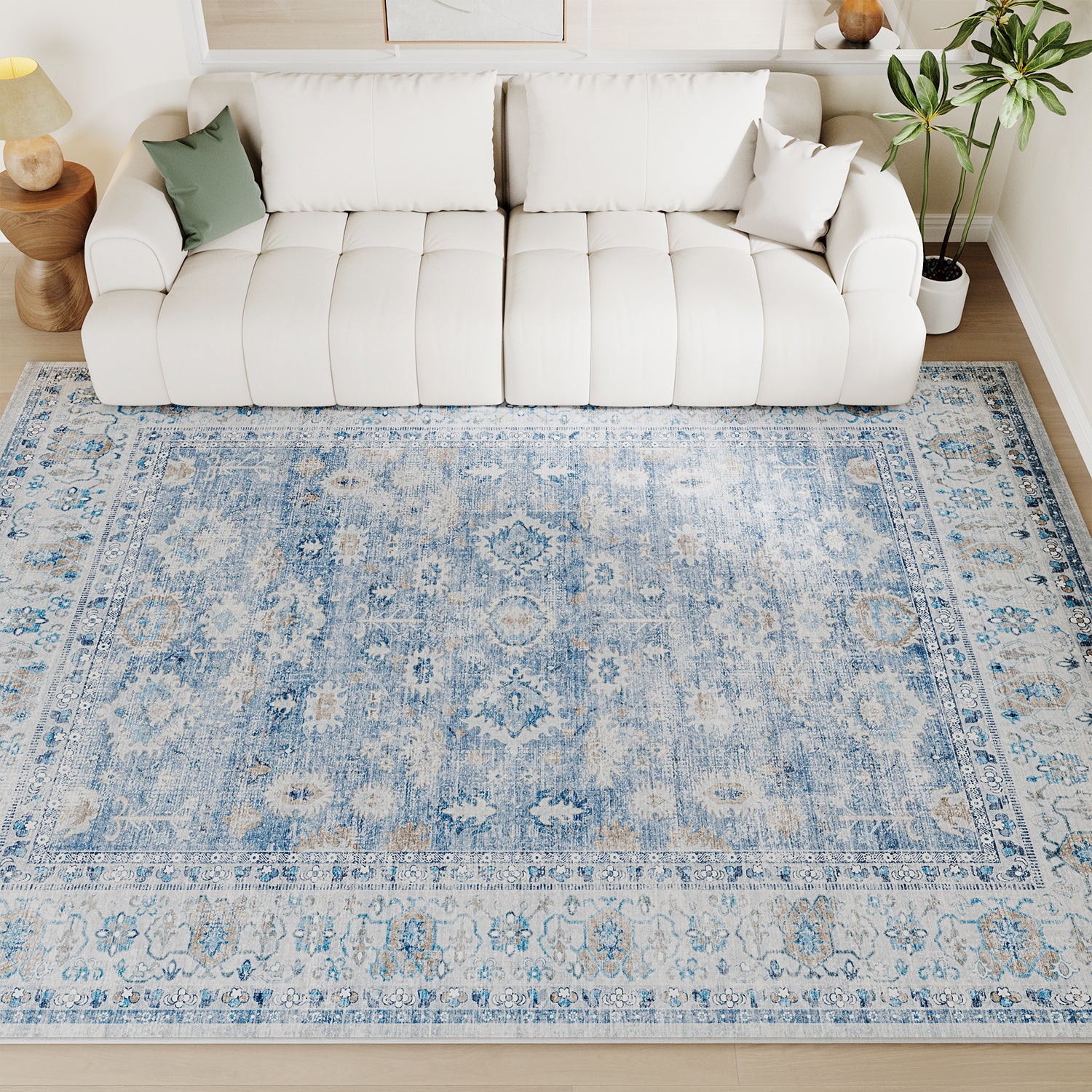 Rugs for Living Room Washable