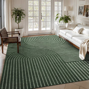 Jacquard Textured Modern Rugs Soft Geometric Rug for Bedroom