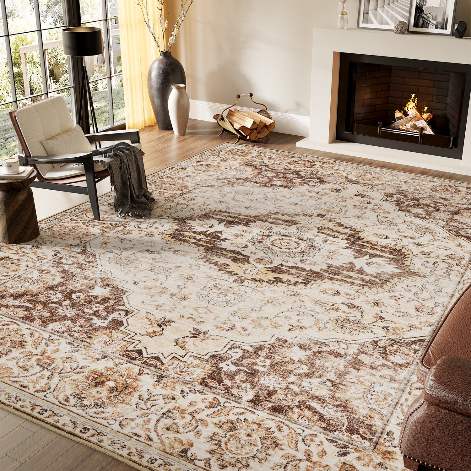 Area Rugs for Living Room Washable