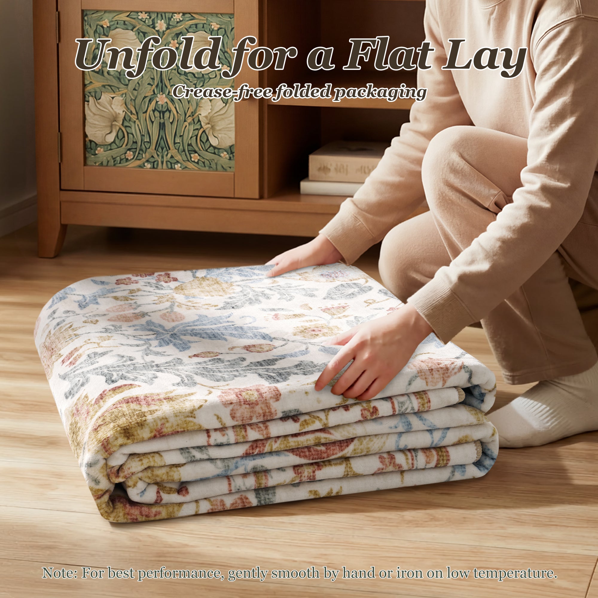 MontVoo Vintage Medallion Washable Rug Multi