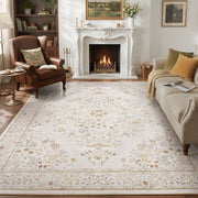 MontVoo Vintage Medallion Washable Rug Multi