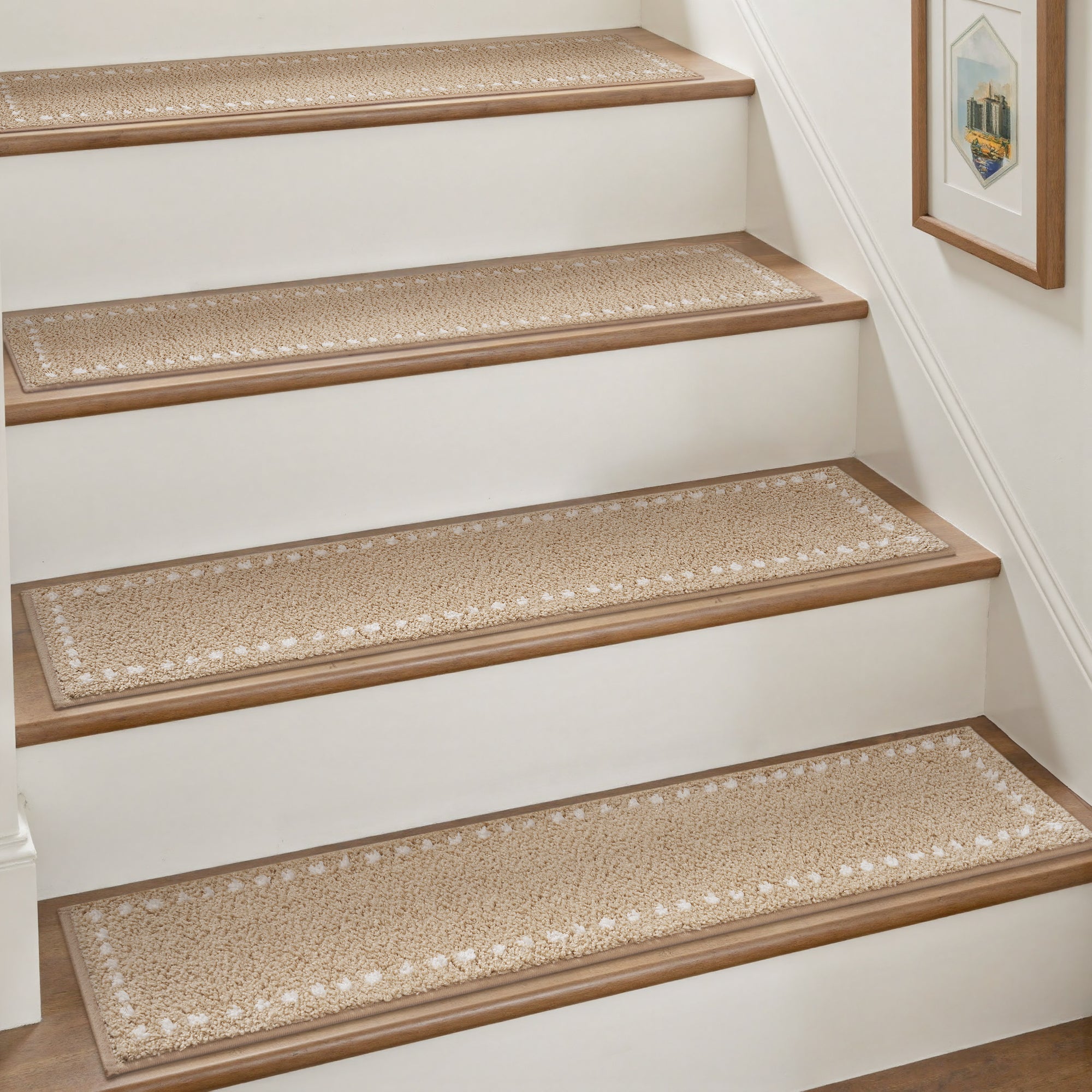 MontVoo Minimalist Soft Non-Slip Stair Treads