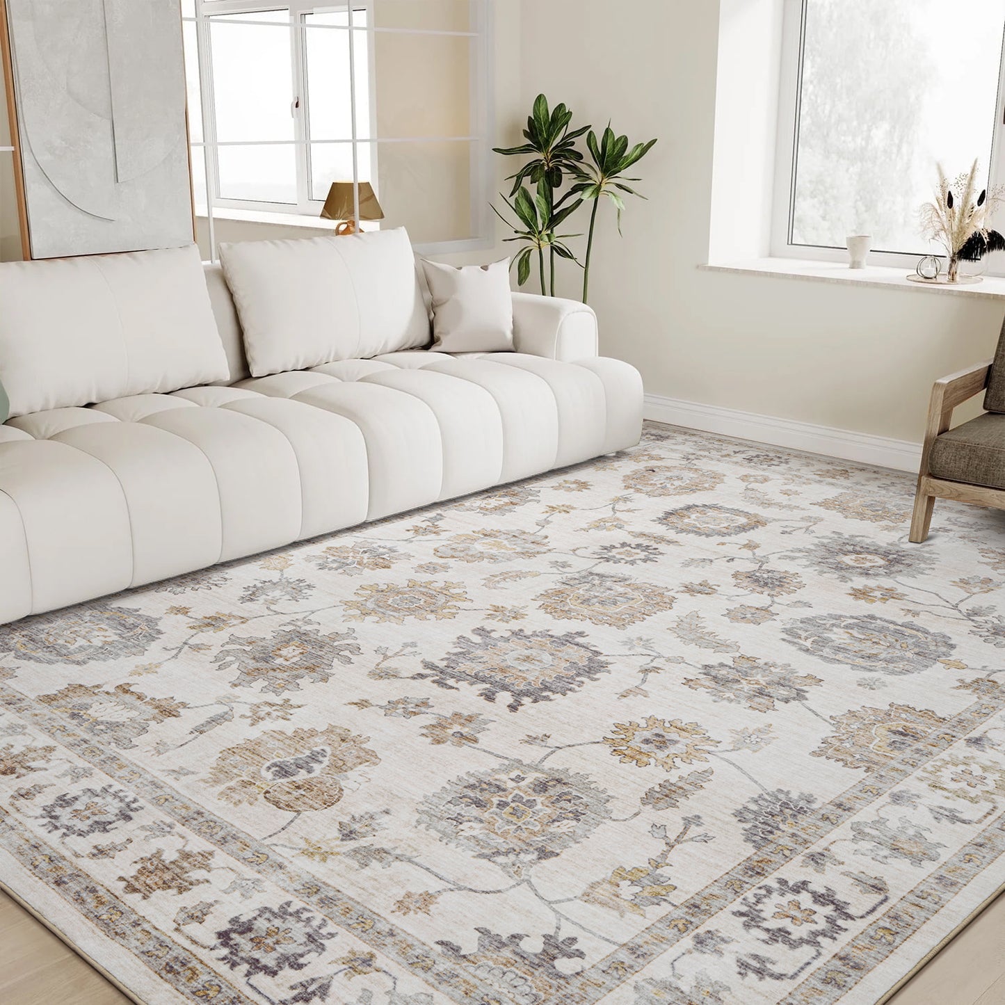 Rugs for Living Room Washable