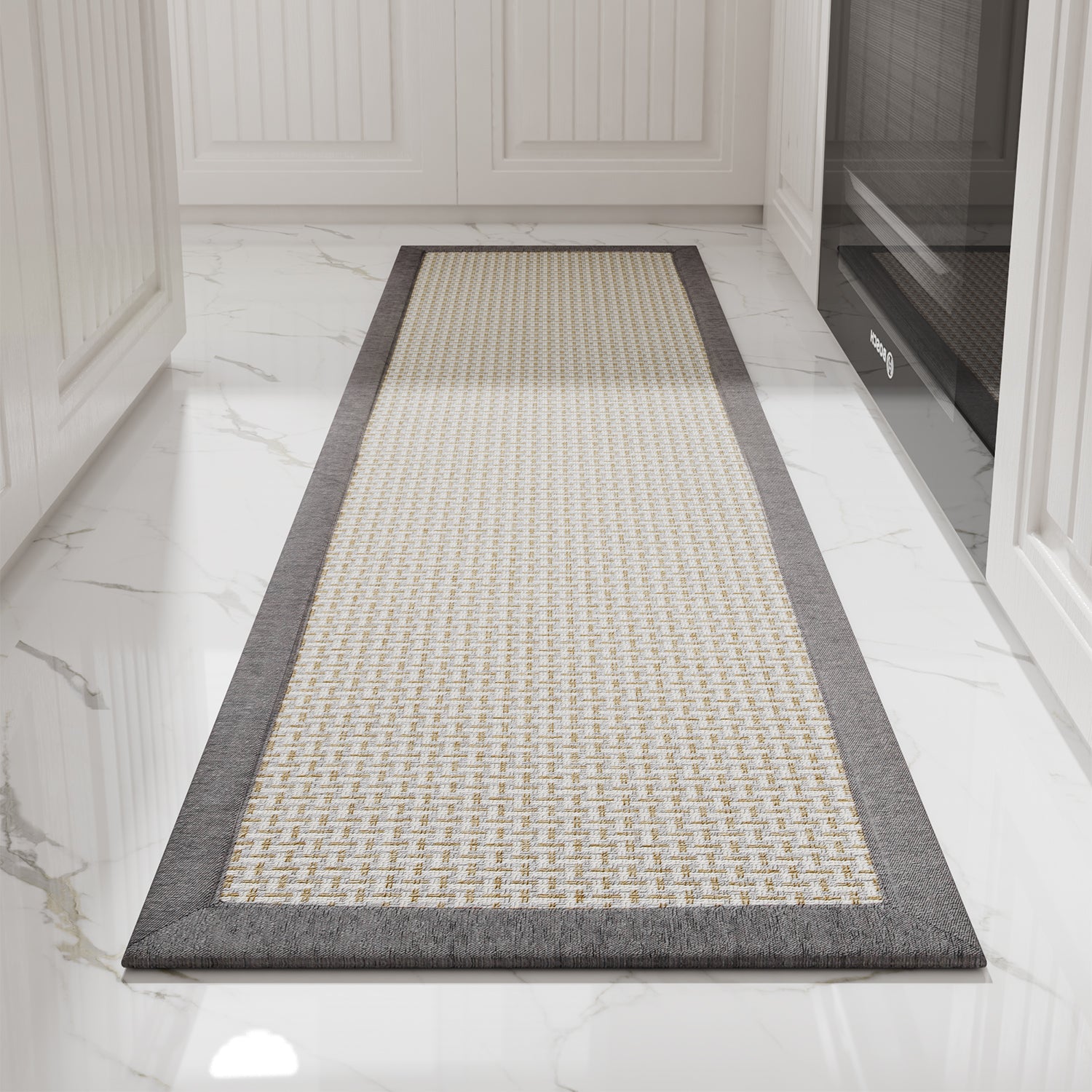 Non-Skid Twill Kitchen Mats Washable