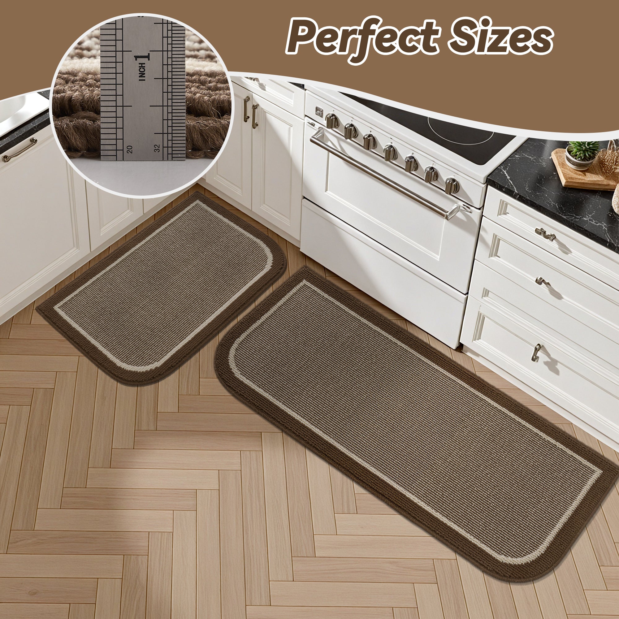 Washable Non-Slip Kitchen Rug
