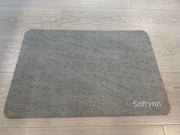 Alfombra de baño de secado rápido Pure Color - Gris 