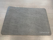 Alfombra de baño de secado rápido Pure Color - Gris 