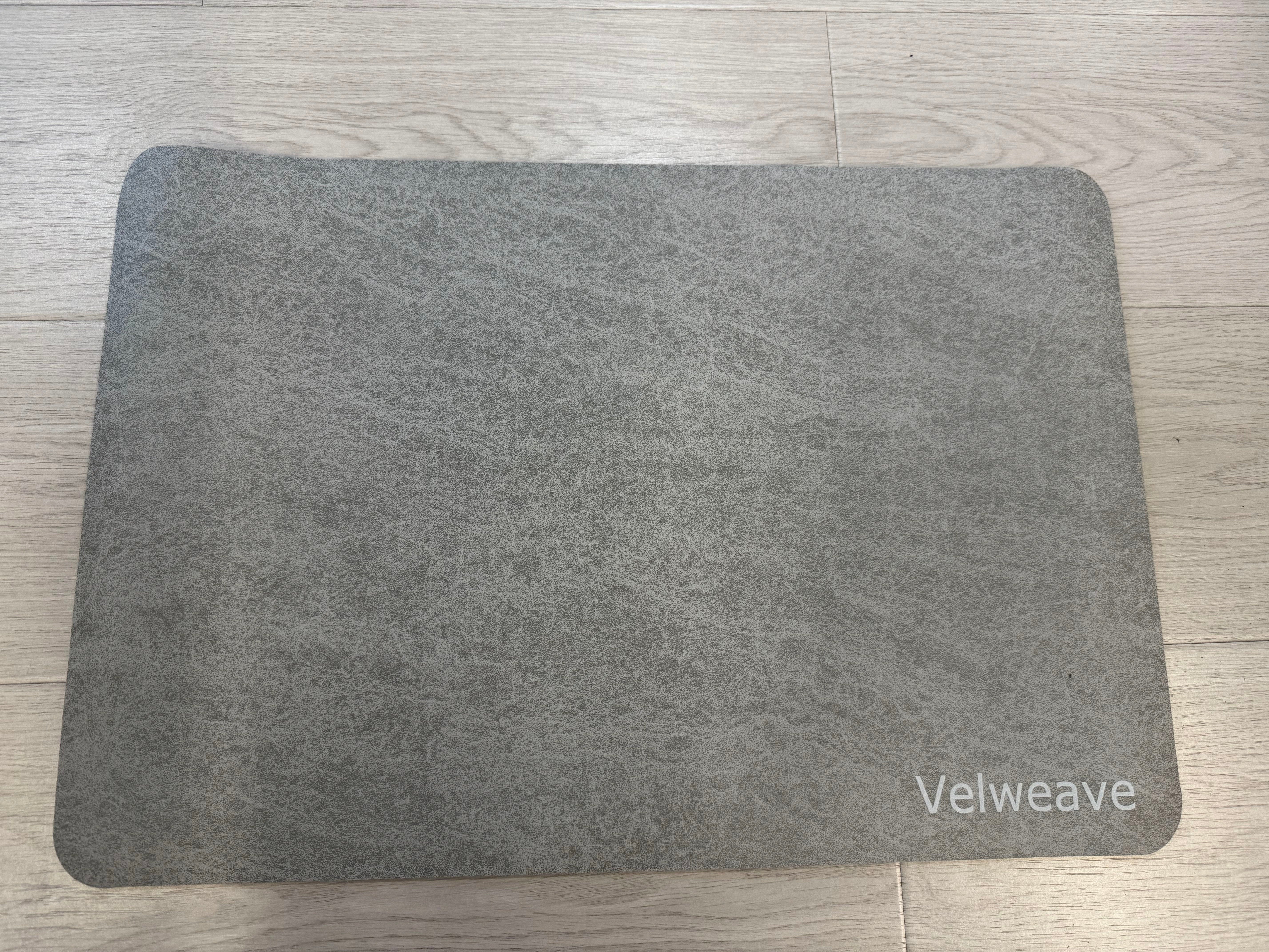Alfombra de baño de secado rápido Pure Color - Gris 