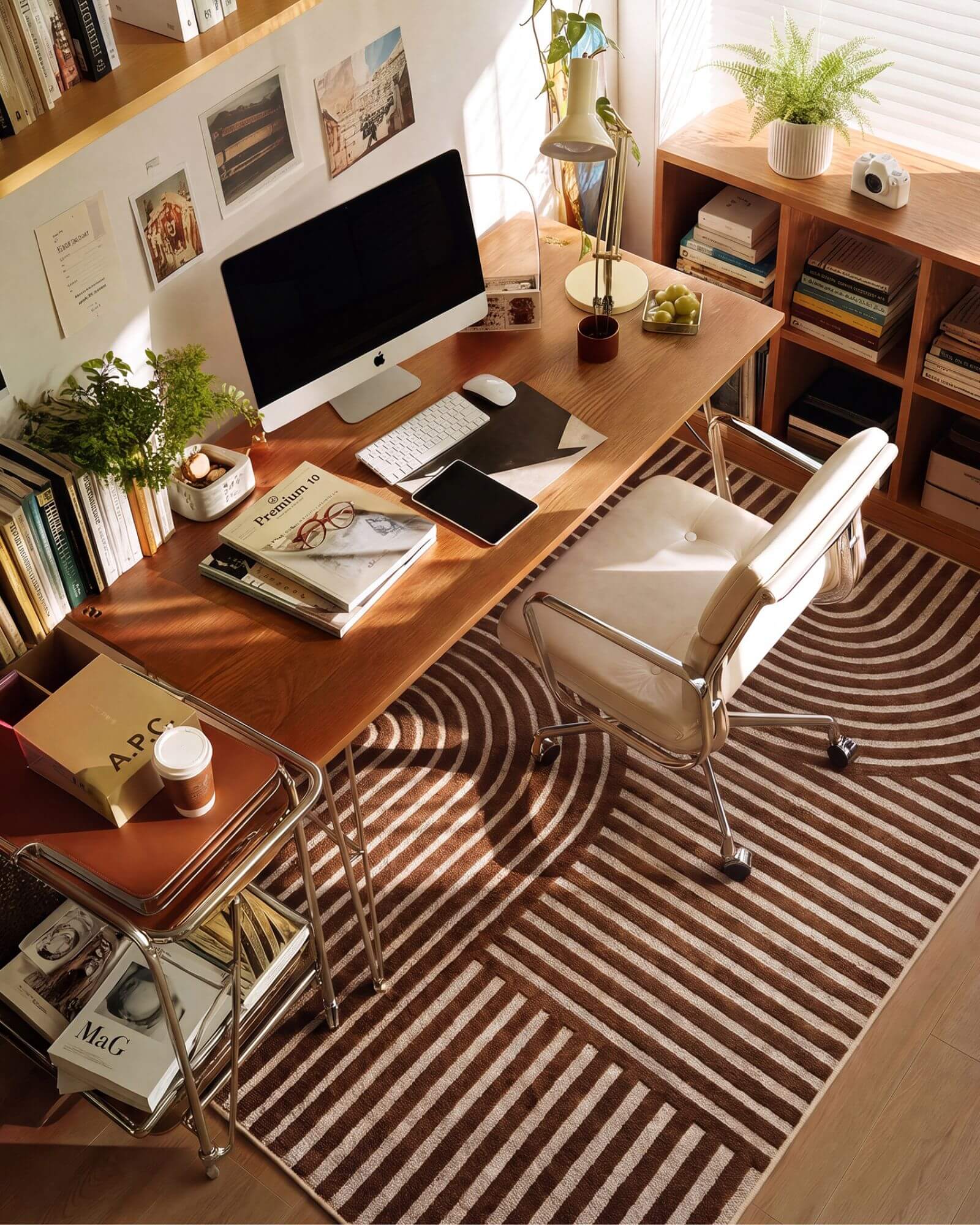 Echo Washable Area Rug - Brown