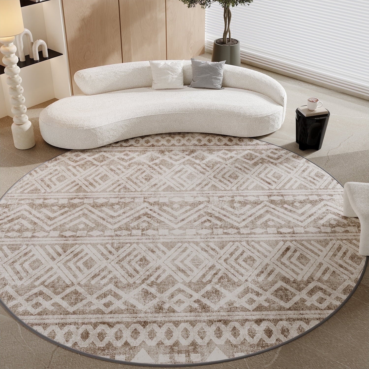 Bohemian and Modern Area Rug